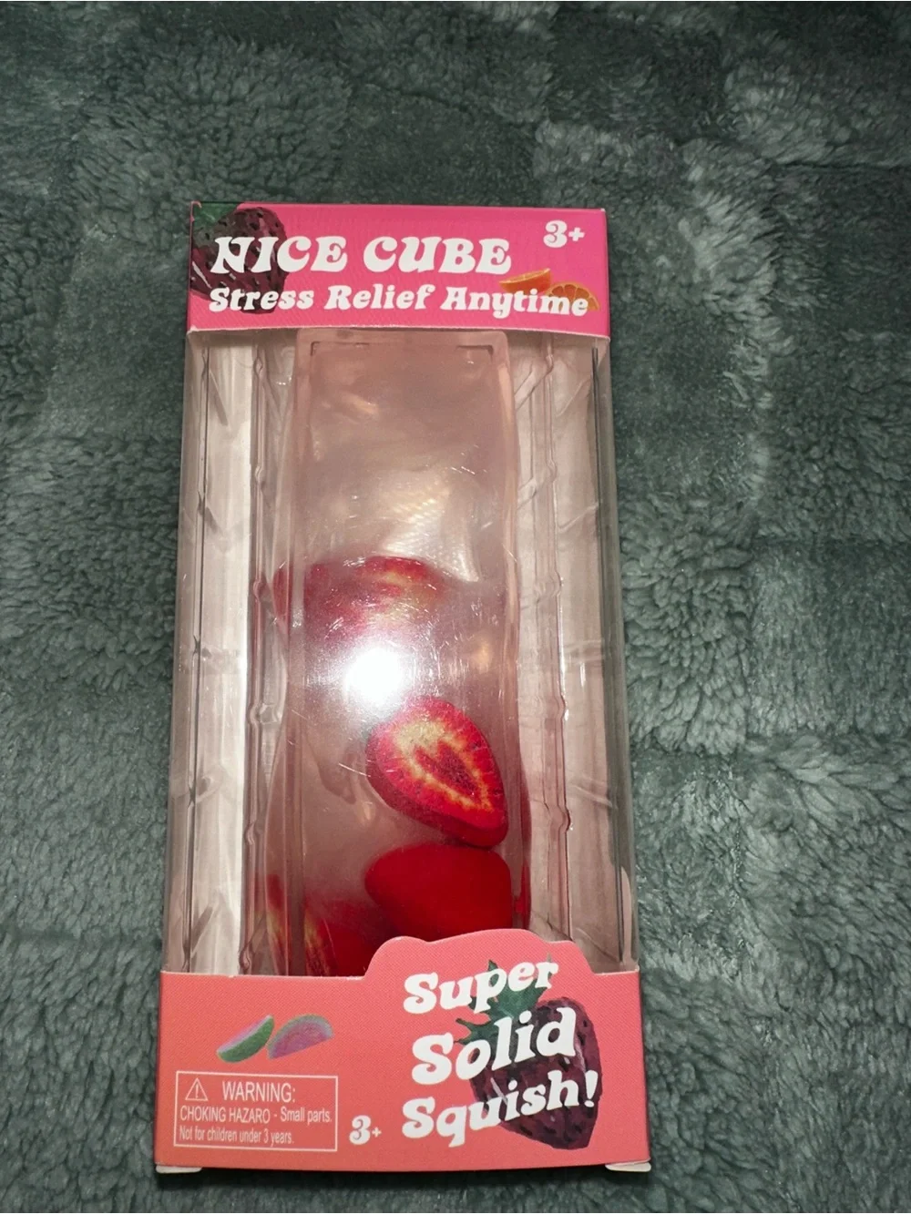 Coconut oil Squishy Fruit Ice Bar - Red